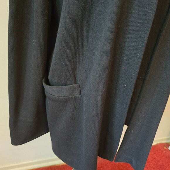 Weekenders Open Cardigan & Joe Fresh Long Sleeve Tunic, 2-Piece Set, Both Black - Picture 4 of 16